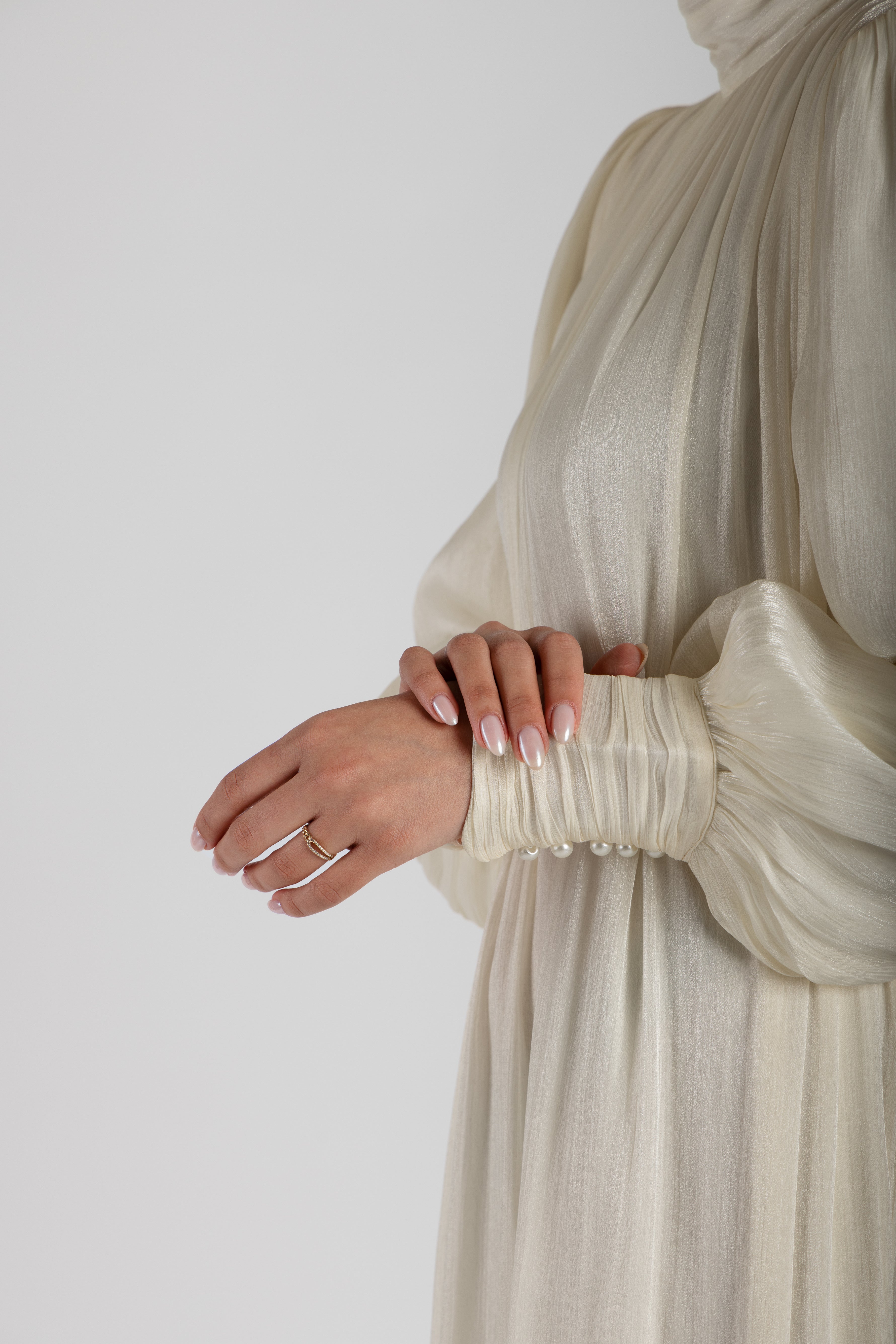 Pearl Organza Modest Maxi Dresses Hazal Studios Pearl Organza Modest Maxi Dresses Hazal Studios