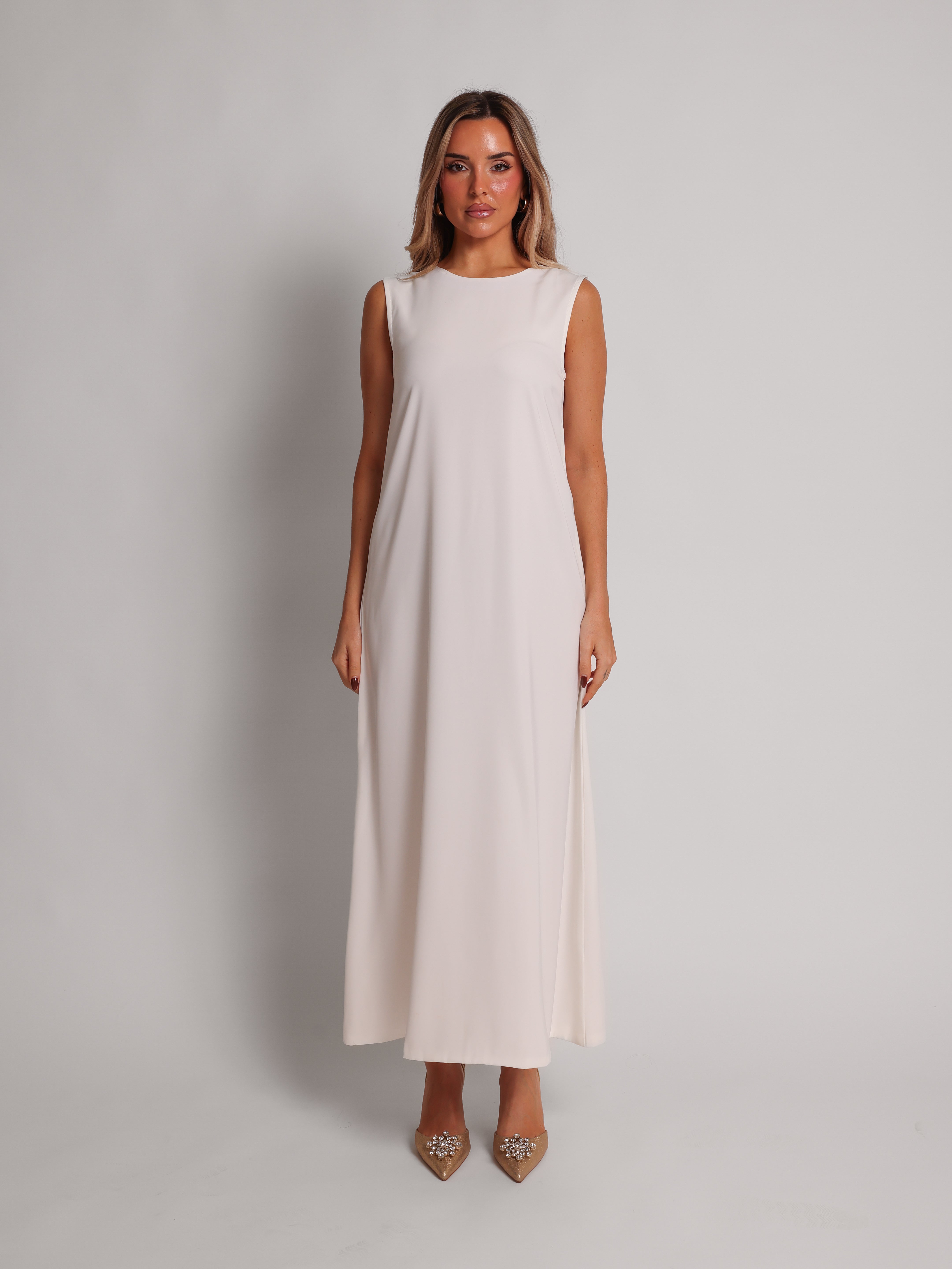 Aurora-Sleeveless-Slip-Dress-Cream-White-Midlength