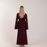 WOMANWEAR_MODEST_MAXI_DRESS_CO_ORD_SETS_MAXISKIRT_BURGUNDY_TWOPIECE_SET_BLOUSE_BUTTONS__MERMAIDSKIRT_