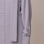 buttoned-crepe-kaftan-dress-grey-belt-6