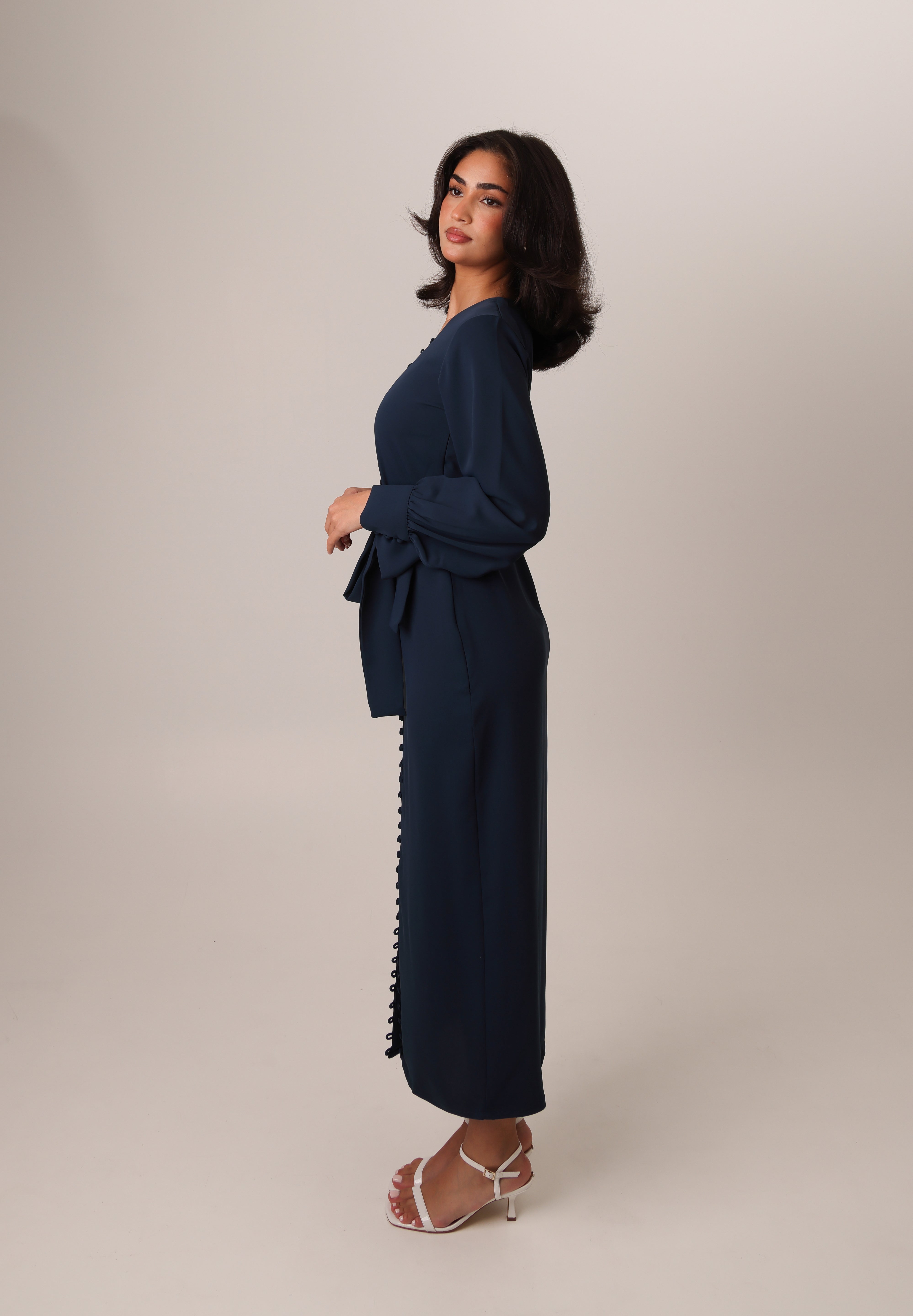 buttoned-crepe-kaftan-dress-navy-royal-3