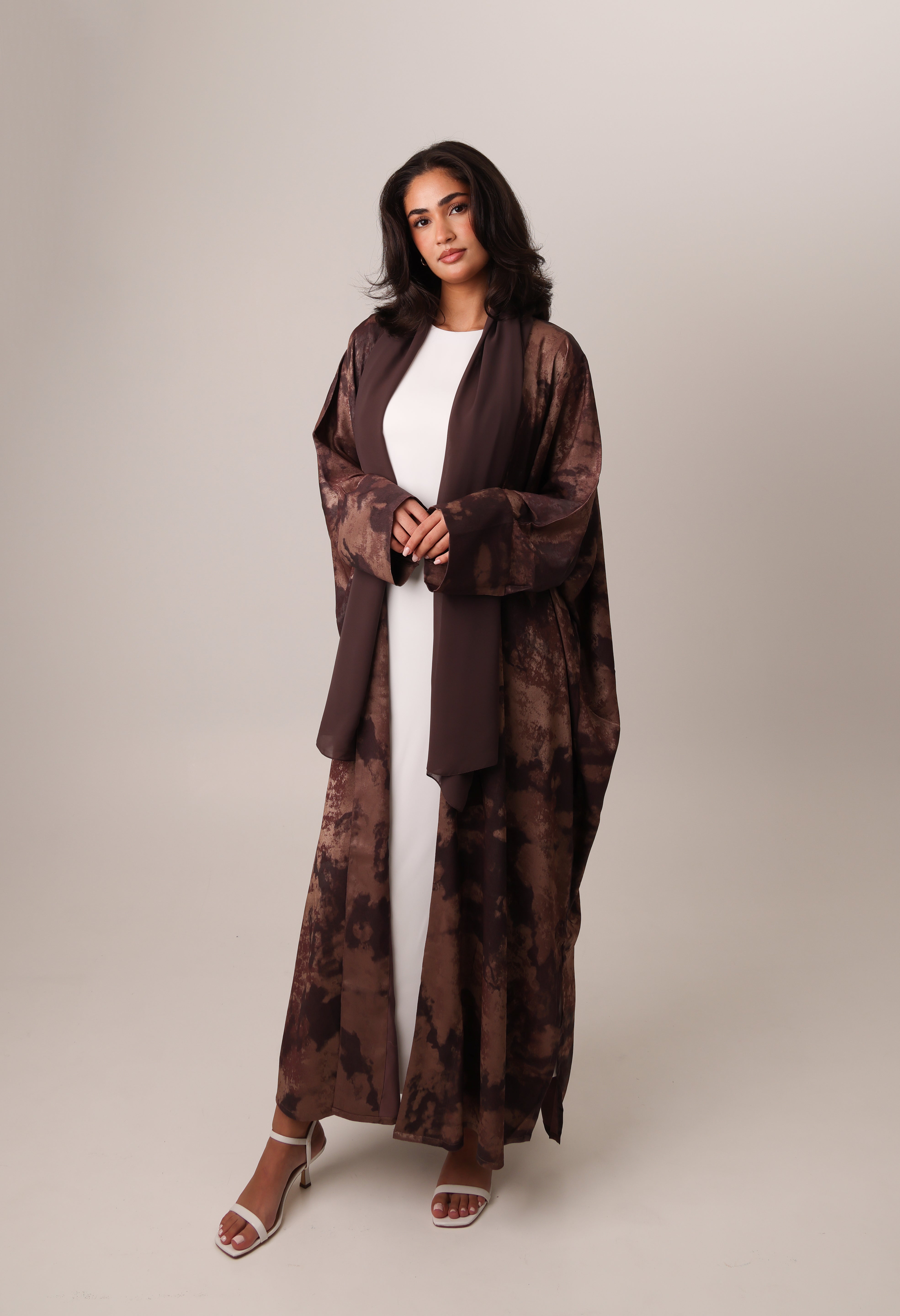 printed-abaya-open-brown-cut-split-modest-1