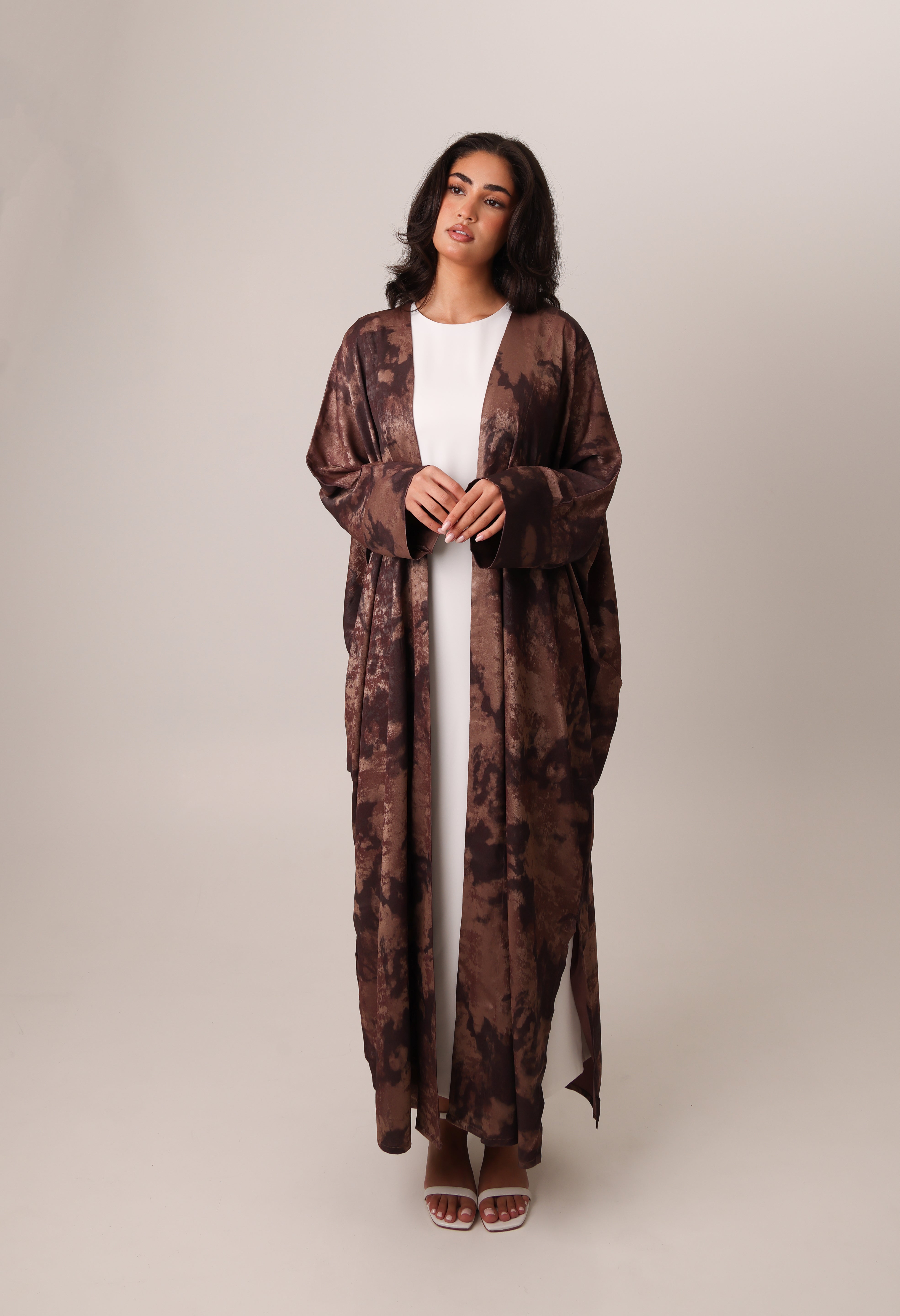 printed-abaya-open-brown-cut-split-modest-3