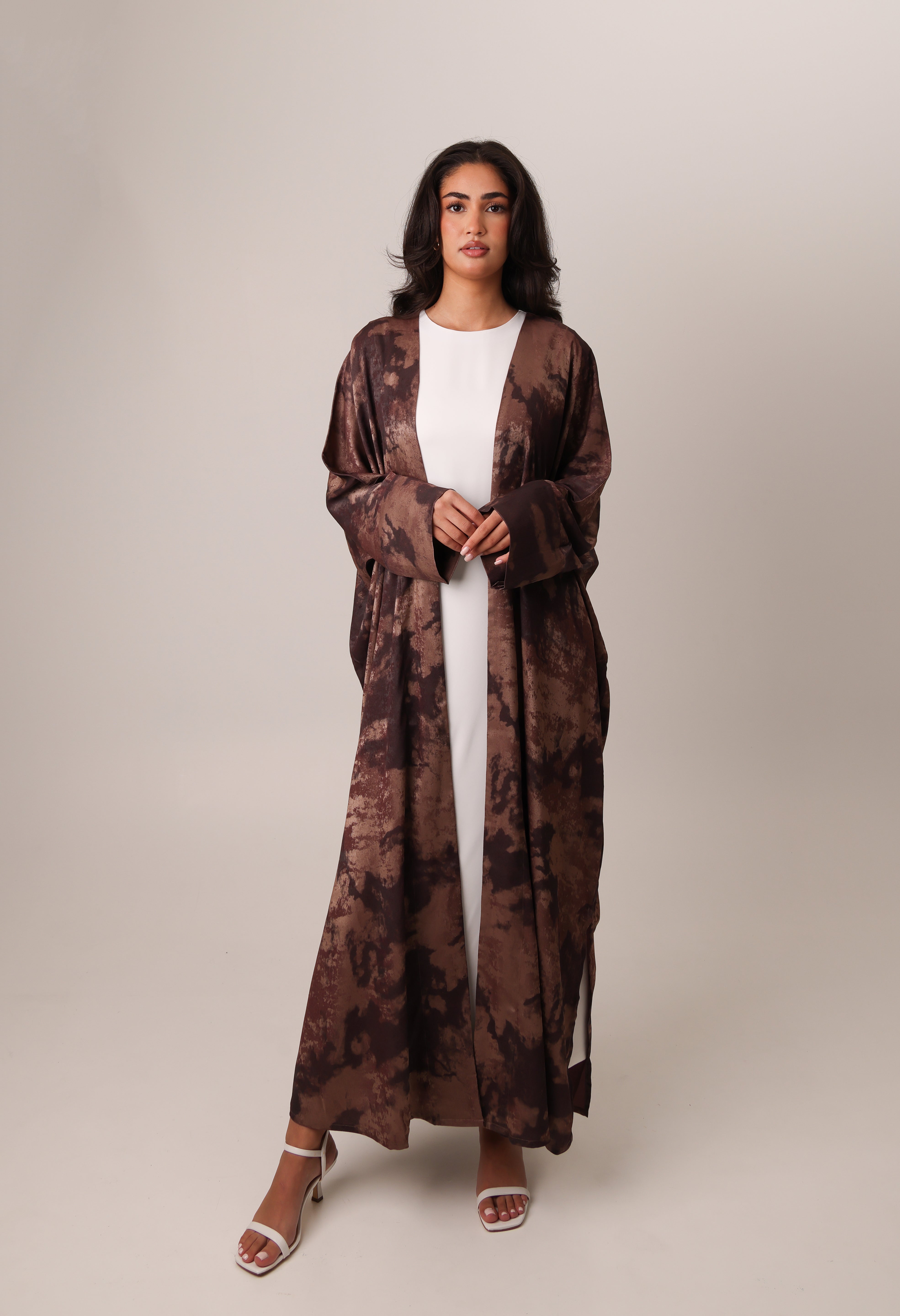 printed-abaya-open-brown-cut-split-modest